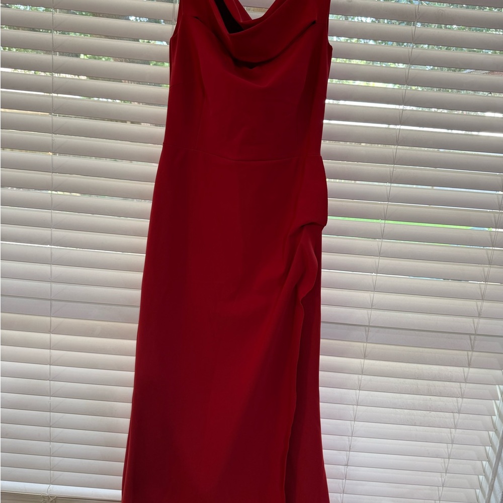 Chiara Boni Red Maxi Dress